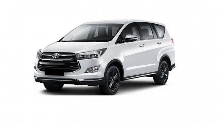 White Toyota Innova